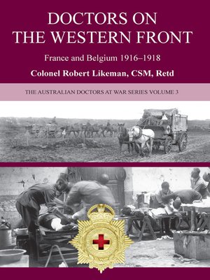 cover image of Australian Doctors on the Western Front